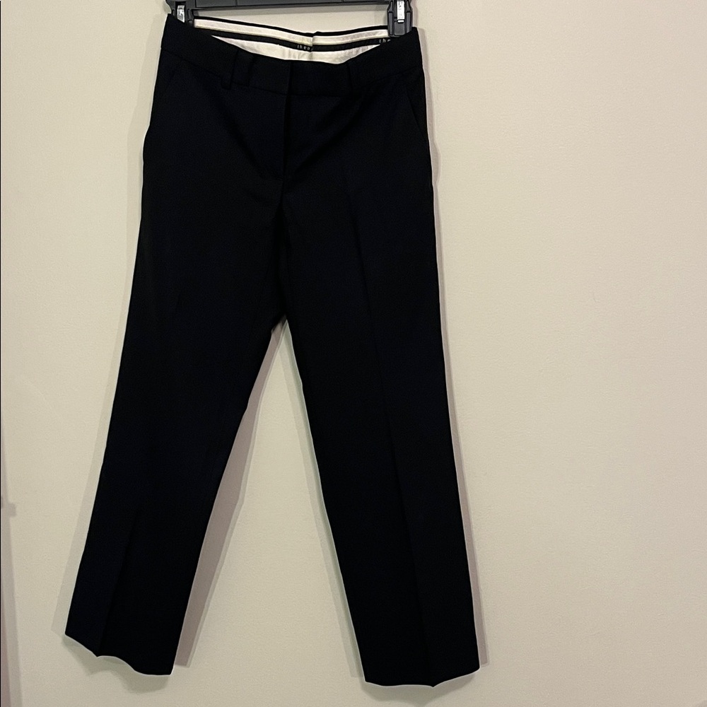 Theory Black Tailored Trousers